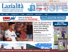 Tablet Screenshot of lazialita.com